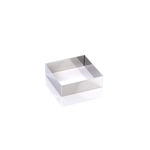 ST. STEEL SQUARE 122X122 H 40 MM