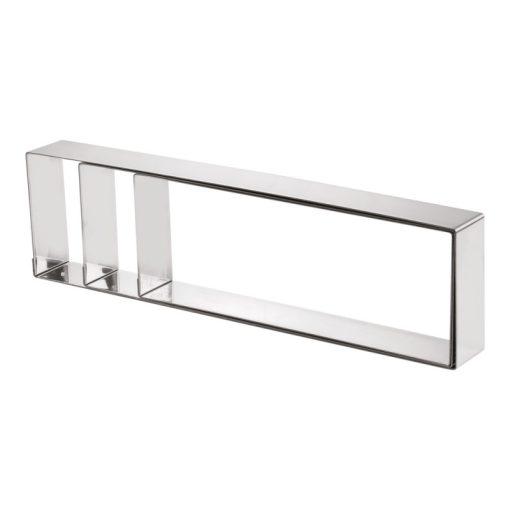 ST. STEEL RECTANGLE 350X92 H 50 MM