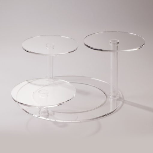 CAKE STAND LOOP SMALL 3 PLATES D. 26 CM