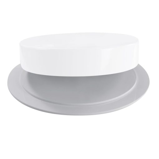 NON-SLIP PLASTIC PLATE D.58 CM W/RING