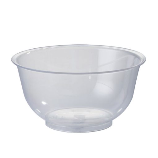 TRANSPARENT PLASTIC BOWL D. 28 4 LT