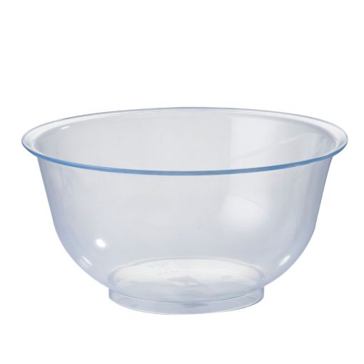 TRANSPARENT PLASTIC BOWL D. 32 8 LT