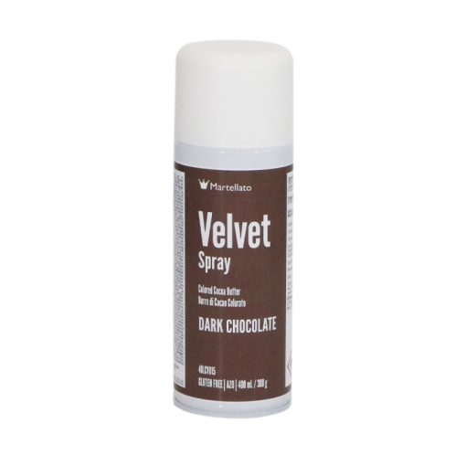 VELVET SPRAY DARK CHOCOLATE 400 ML