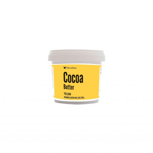 COCOA BUTTER YELLOW 200 GR