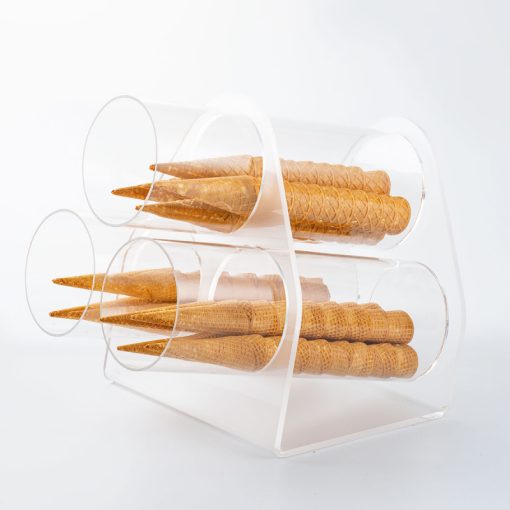 3-COMPARTMENT CONES HOLDER 36X46 H39CM