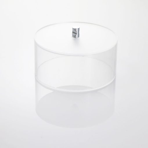 CONTAINERS WITH LID D. 18 H 8 CM