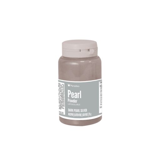 PEARL POWDER LIPO DARK SILVER 25 GR