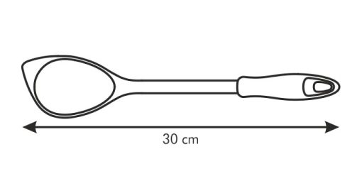 Fakanál műanyag fogóval, hegyes, 30 cm, Presto Wood