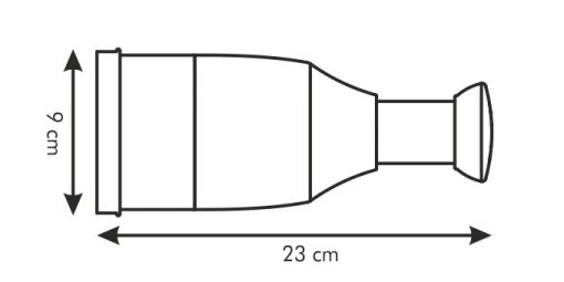 Hagymaszeletelő, 23x9 cm, Handy