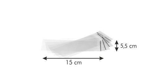 Müzliszelet tasak, 25 db, Della Casa