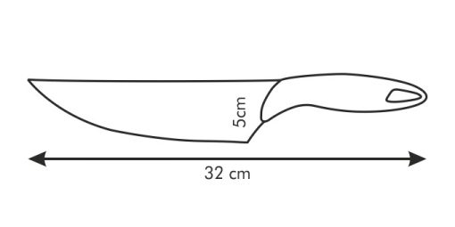 Szakácskés, 20 cm, Presto