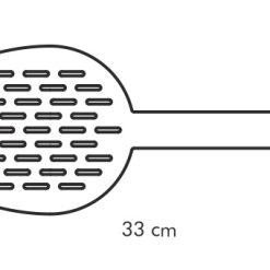 Szűrőkanál, 11x33 cm, Space Line