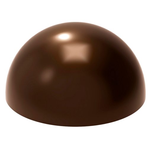 Bonbon félgömb csokoládéforma (MA5002), 275x175 mm, polikarbonát