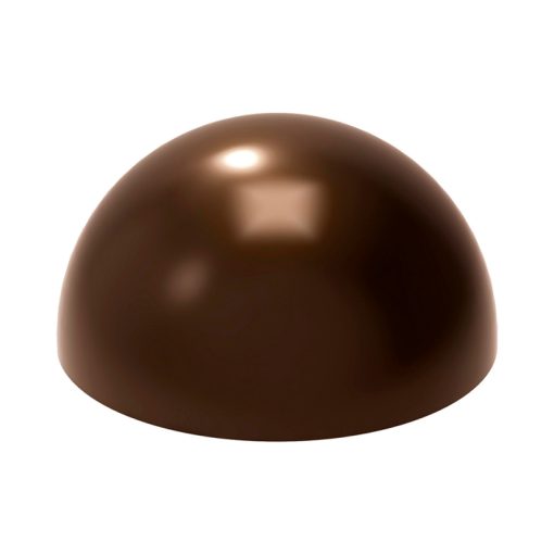 Bonbon félgömb csokoládéforma (MA5006), 275x175 mm, polikarbonát