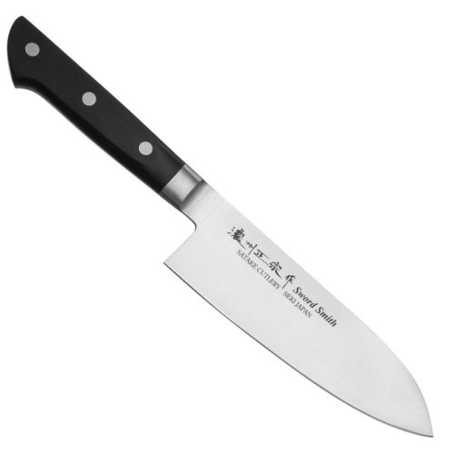 Satake Satoru Santoku japán konyhakés 17 cm